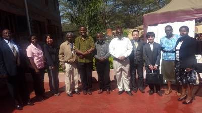 ICQN committee with JICA team at the  Workshop in Naivasha